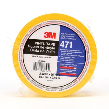 3M 471 Marking Tape 04311, 2 in x 36 yd, White