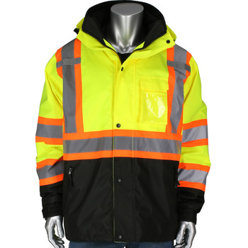 Picture of PIP Hi-Vis Yellow Small Jacket (Main product image)
