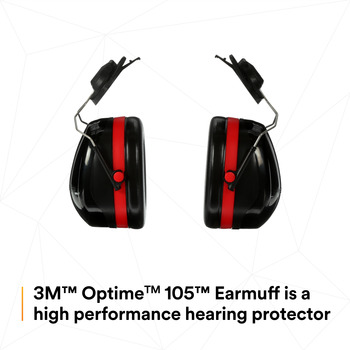 3M Peltor Optime Protective Earmuffs 08103