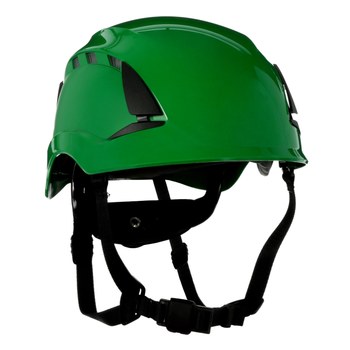 3M SecureFit Safety Helmet X5004V-ANSI Green-Vented