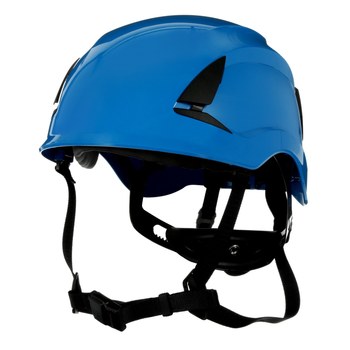 3M SecureFit Safety Helmet X5003-ANSI Blue-Unvented