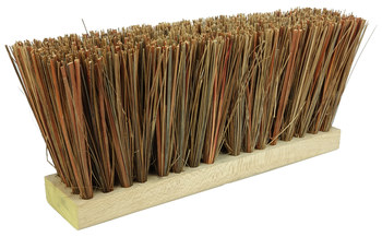 Weiler 420 Push Broom Head - 16 in - Bass, Palmyra - Brown - 42032