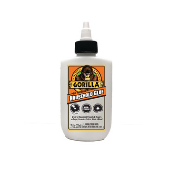 Gorilla Glue Household Glue 100614, 7.75 oz Bottle, Clear
