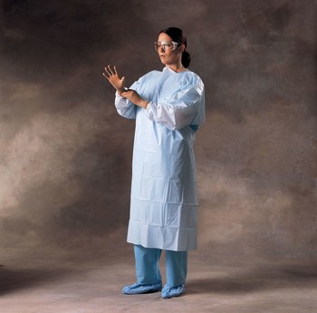 Picture of Kimberly-Clark Blue XL Examination Gown (Main product image)