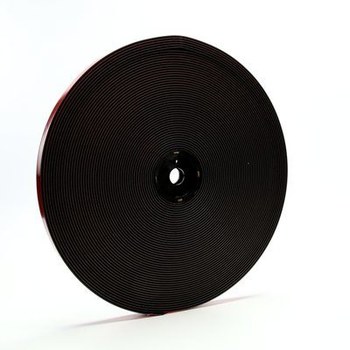 3M Dual Lock SJ3871 Black Reclosable Fastener - Mushroom Hook with 400 stems/in Stem Count - 1 in Width x 45 yd Length - 18797