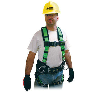 Picture of Miller 650CN Green 2XL Vest-Style Back Padding, Shoulder Padding Body Harness (Main product image)