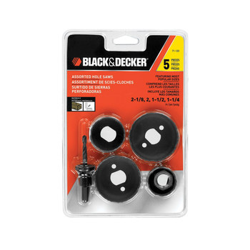 Black Decker Hole Saw Set 71 120 RSHughes