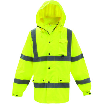 PIP Boss High Visibility Jacket 3NR6000 3NR60003X Size 3XL Hi Vis Yellow 79000