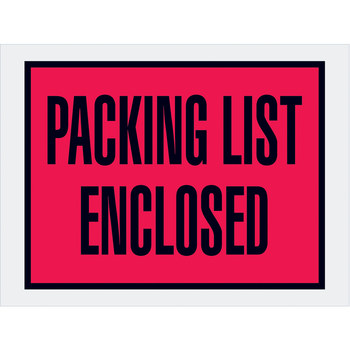 Picture of PL411 Packing List Enclosed Full Face Envelopes. (Main product image)
