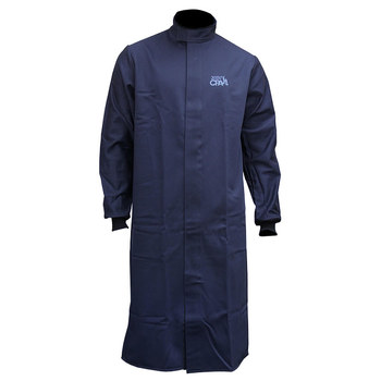 Picture of Chicago Protective Apparel Gray Large Indura Ultrasoft Arc Flash Protection Coat (Main product image)