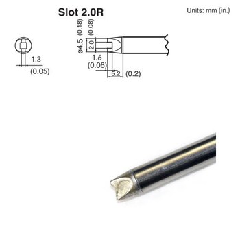 Picture of Hakko - T15-R20 Soldering Tip (Main product image)