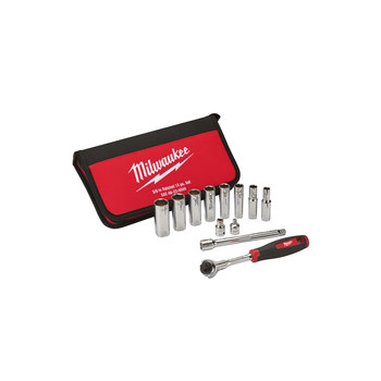 せんぬき 2本セット Milwaukee 48-22-9000 Socket Wrench Set, Stainless Steel | RSHughes.com
