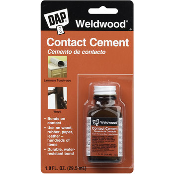 Dap Contact Adhesive 271, 1 pt, Brown