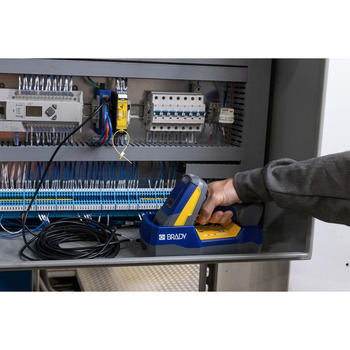 Brady 178324 Barcode Scanner Kit - Blue, Gray, Yellow - 64142