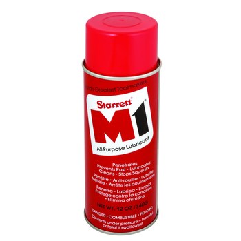 Starrett M1 Amber Lubricant - 12 oz Can - 95173