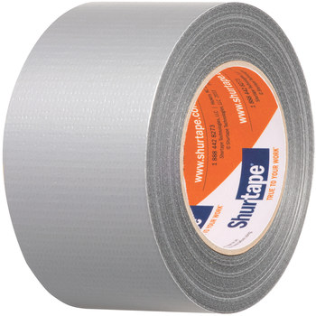 Shurtape ShurGRIP PC 460 Silver Duct Tape - 48 mm Width x 55 m Length - 6 mil Thick - SHURTAPE 171376