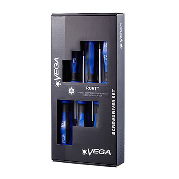 Vega Tools TORX Tamper R06TT Screwdriver Set - S2 Modified Steel - 00648