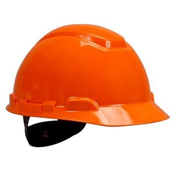 3M Hard Hat 64202, 4-Point Ratchet Suspension, Orange 3M Hard Hat 64202, 4-Point Ratchet Suspension, Orange
