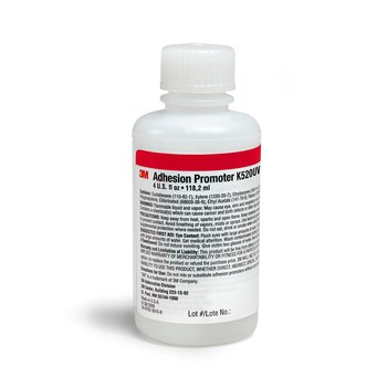 3M K520UV Adhesion Promoter 61355, 4 oz Bottle, Yellow 3M K520UV Adhesion Promoter 61355, 4 oz Bottle, Yellow