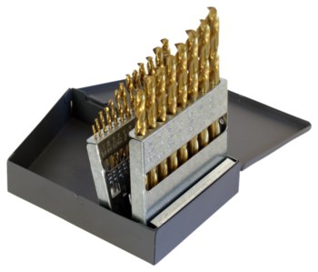 Picture of Chicago-Latrobe 550-TN 135° Right Hand Cut M42 High-Speed Steel - 8% Cobalt Heavy-Duty Jobber Drill 69892 (Main product image)