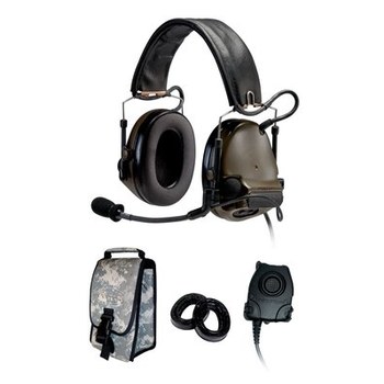 3M Peltor Comtac III 88080-ARC Two-Way Radio Headset 93475, Brown