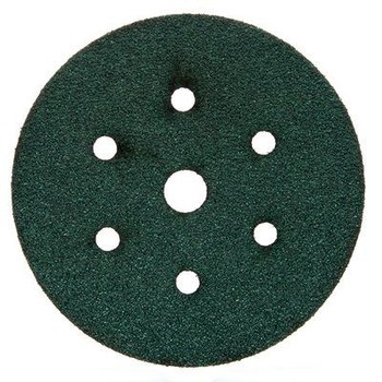 3M Green Corps Hookit Hook & Loop Disc 00615 - Ceramic Aluminum Oxide - 6 in - 40