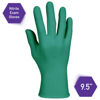 kimberly clark spring green nitrile gloves