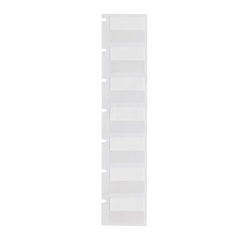 Brady Wraptor A6200 B-427 White Vinyl Wraps - 1 in Width - 0.75 in Height - Roll - 754473-63249