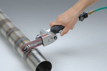 Dynabrade Mini-Dynafile II Abrasive Belt Tool - 1/4 in NPT Inlet - 0.4 hp - 15003