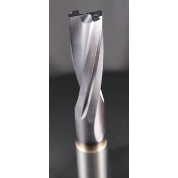 Kyocera SGS Hi-PerCarb 3 mm 146U Flat Bottom Drill 67705 - Right Hand Cut - Ti-NAMITE-X Finish - 55 mm Overall Length - 13 mm Flute - Carbide