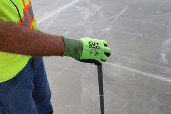 MCR Safety Hypermax CutPro Yellow/Black Medium Cut-Resistant Gloves - A5 Cut Resistance - Nitrile Palm & Fingers Coating - 92785NFM