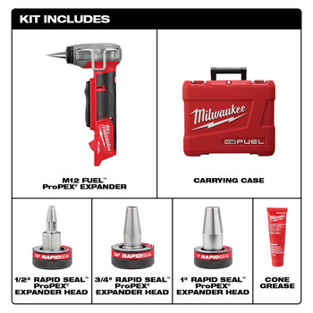 Milwaukee M12 FUEL ProPEX RAPID SEAL Expander Tool Kit 2532-20