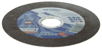 Weiler Tiger Inox Cutoff Wheel 58130 - Type 1 - Straight Wheel - 4-1/2 in - 60 - T