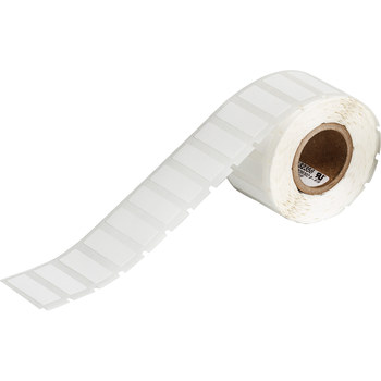 Picture of Brady White Polyester Thermal Transfer ECL-211-619 Die-Cut Thermal Transfer Printer Label Roll (Main product image)