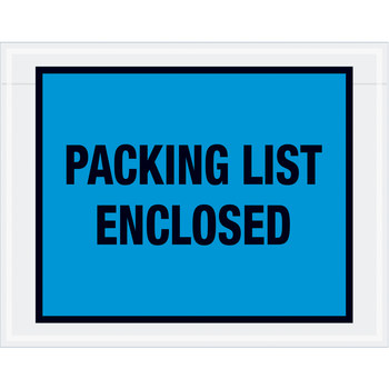 Picture of PL407 Packing List Enclosed Full Face Envelopes. (Main product image)