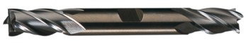 Cleveland - 11/64 in Dia. Double End M42 High-Speed Steel - 8% Cobalt End Mill - 4 Flute - 3 1/4 in Length - C32928