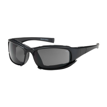 Picture of Bouton Optical Cefiro 250-CE-10090 Gray Black Universal Polycarbonate Standard Safety Glasses (Main product image)