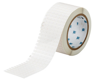 Picture of Brady White Polyimide Thermal Transfer THT-104-497-20 Die-Cut Thermal Transfer Printer Label Roll (Main product image)
