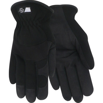 Picture of Red Steer Ironskin 170 Black Large Neoprene/Spandex/Synthetic Leather Full Fingered Work Gloves (Main product image)