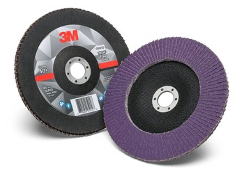3M 769F Type 29 Flap Disc 05912 - Ceramic Precision-Shaped Grain - 7 in - 40+ - Coarse