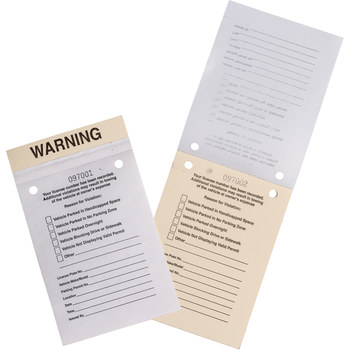 Picture of Brady 86352 Parking Violation Label (Main product image)