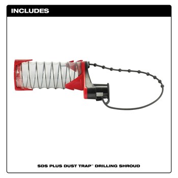 Milwaukee DUST TRAP SDS-Plus Drilling Shroud 48-03-3135