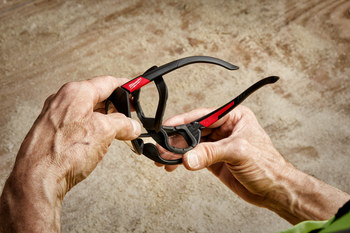 Milwaukee Safety Glasses 48-73-2041 - Red/Black - 55798