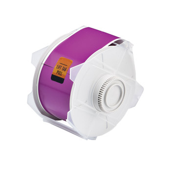 Picture of Brady Purple Indoor / Outdoor Vinyl Thermal Transfer 113148 Continuous Thermal Transfer Printer Label Roll (Main product image)