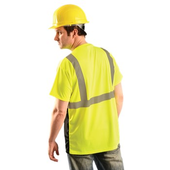 Occunomix High-Visibility Shirt LUX-SSETPBK L - Black/Yellow - 60787