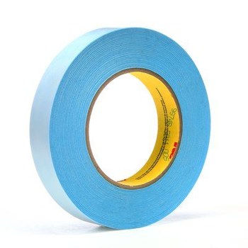 3M 9974B Blue Splicing Tape - 24 mm Width x 55 m Length - 3 mil Thick - Kraft Paper Liner - 17559