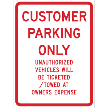 Picture of Brady B-959 Aluminum Rectangle White English Parking Restriction, Permission & Information Sign part number 115449 (Main product image)