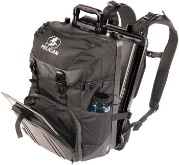 Pelican Sport Elite S100 Black Laptop Backpack - 13 in Width - 18.50 in  Length - 019428-11187