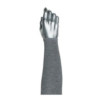 Picture of PIP 20-DA24 Gray Dyneema/Glass Fiber/Polyester Cut-Resistant Arm Sleeve (Main product image)