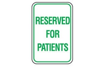 Picture of Brady Aluminum Rectangle White English Parking Restriction, Permission & Information Sign part number 103725 (Main product image)